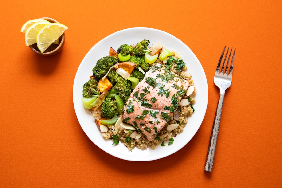 Expert dietitian preparing nutrition guidance materials